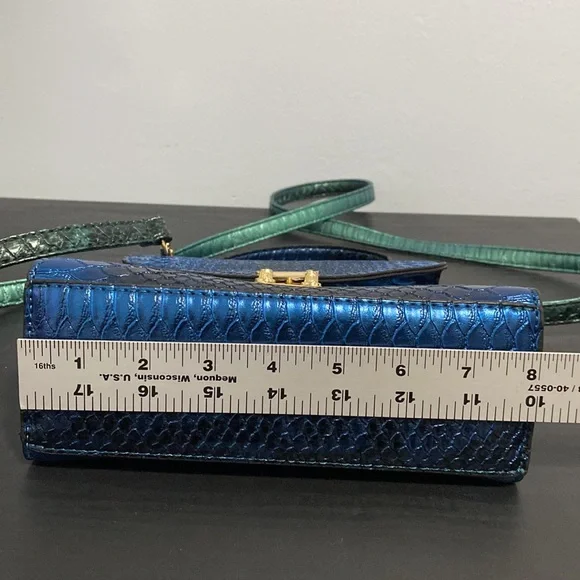 Faux Snakeskin Crossbody Bag - Picture 12 of 14